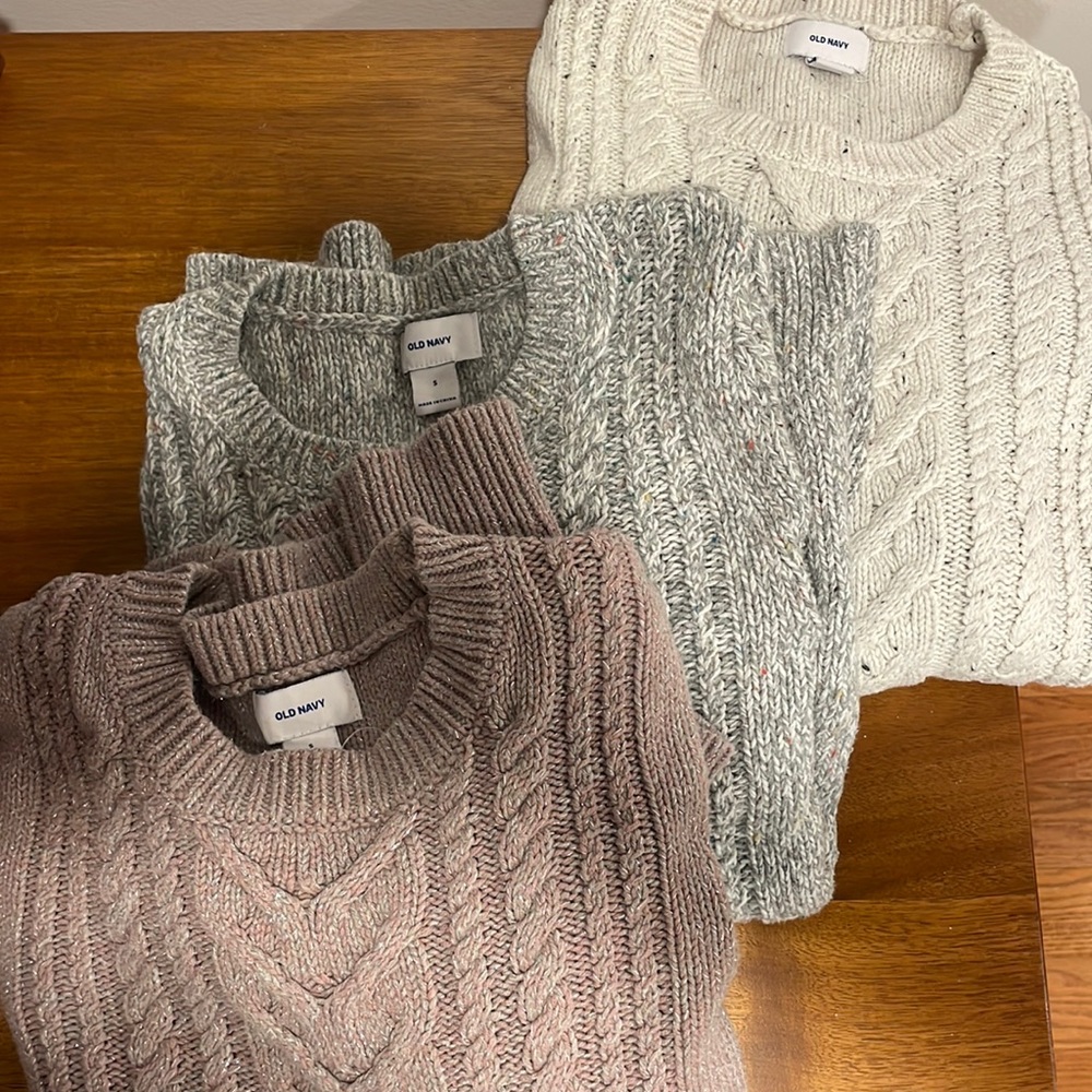 COPY - Old navy sweaters - Grey Speckled